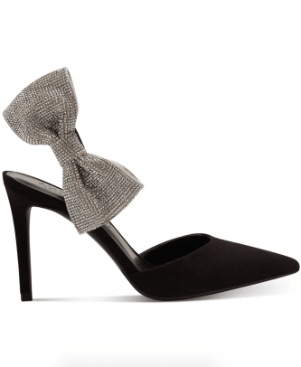 S Aminah Abdul Jillil for INC Forever Your Girl Bow Slingback Pumps