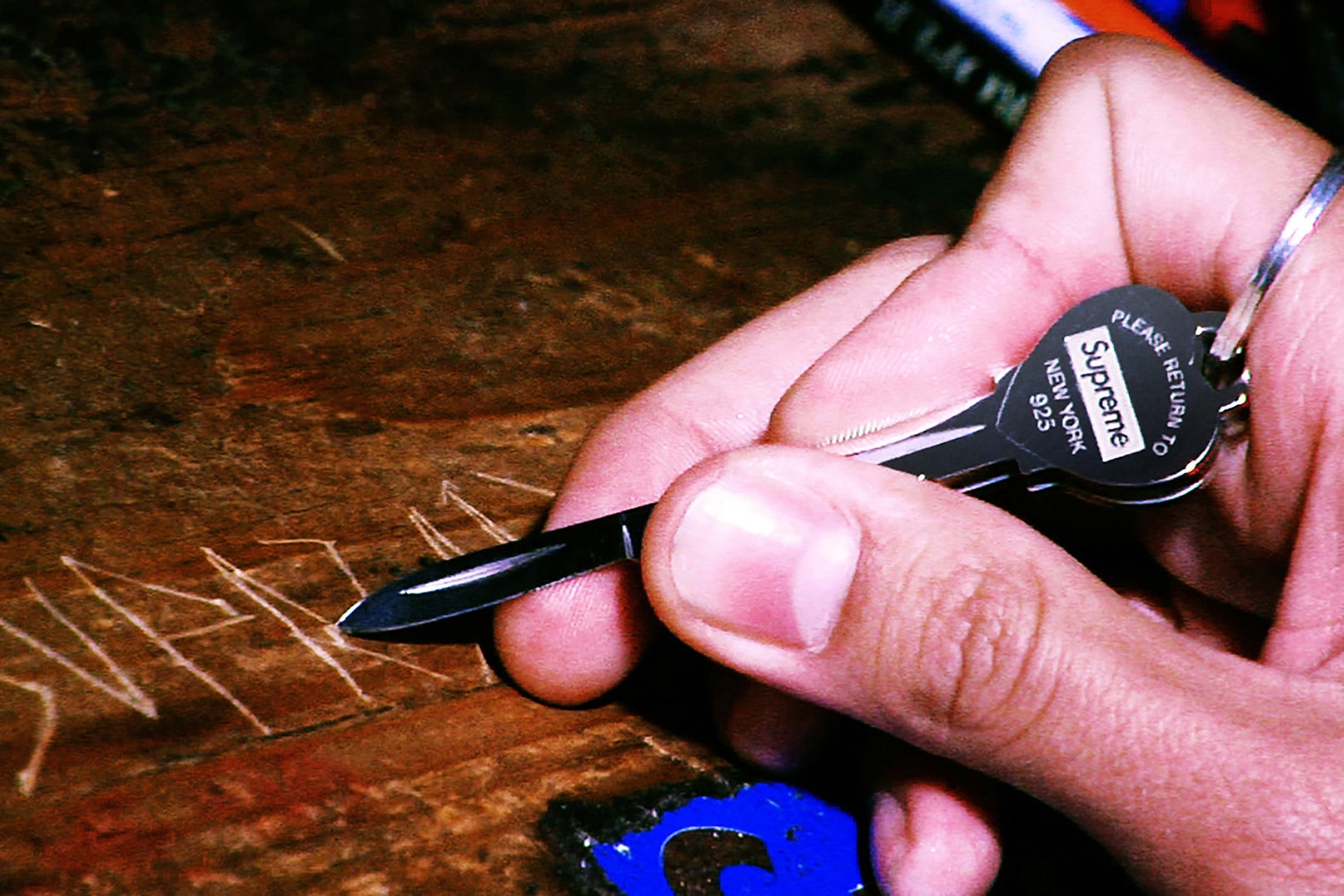 Image may contain Human Person Finger and Wristwatch