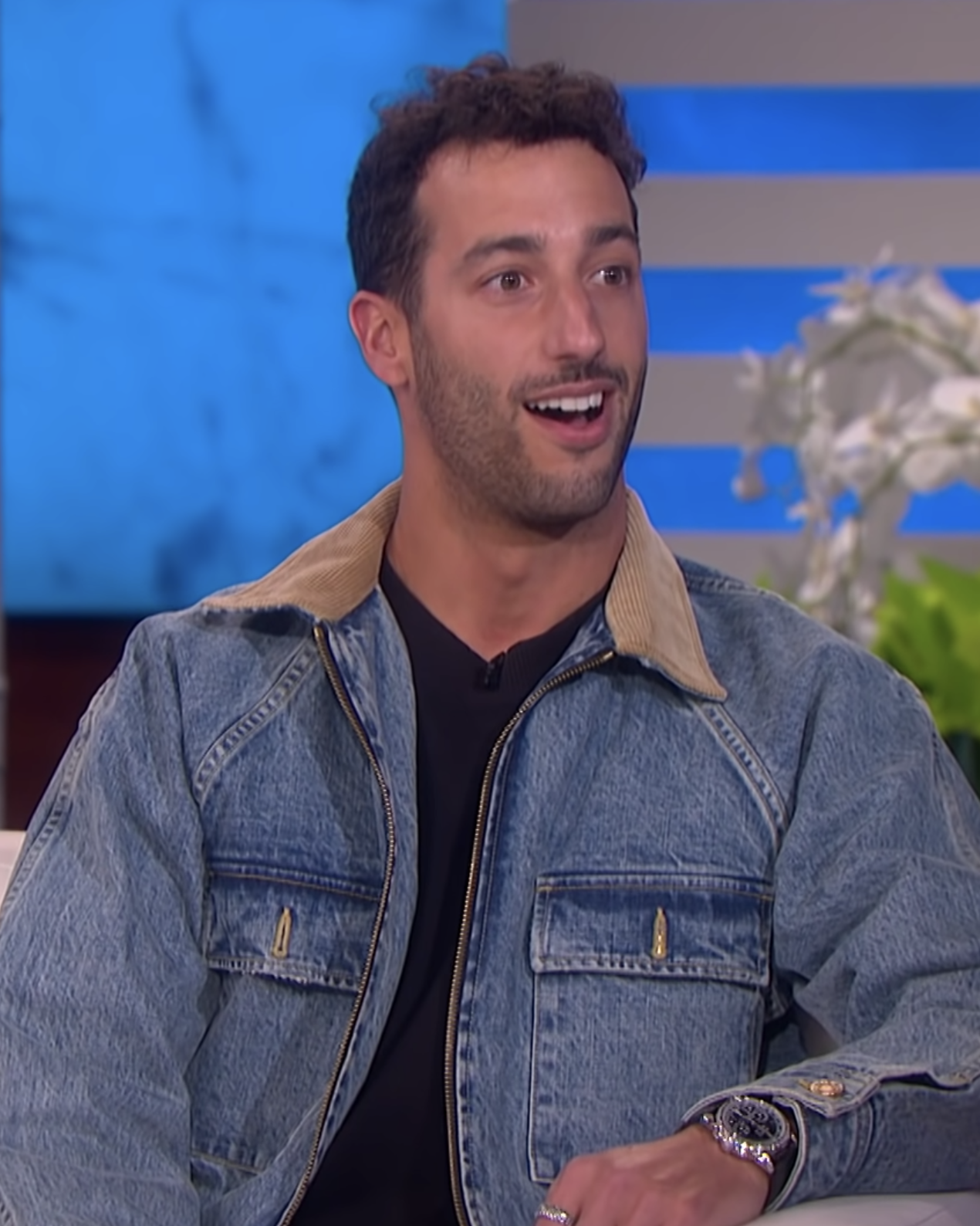 daniel ricciardo on the ellen show