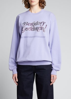 Christopher John Rogers Stud-Embellished Oversized Sweatshirt