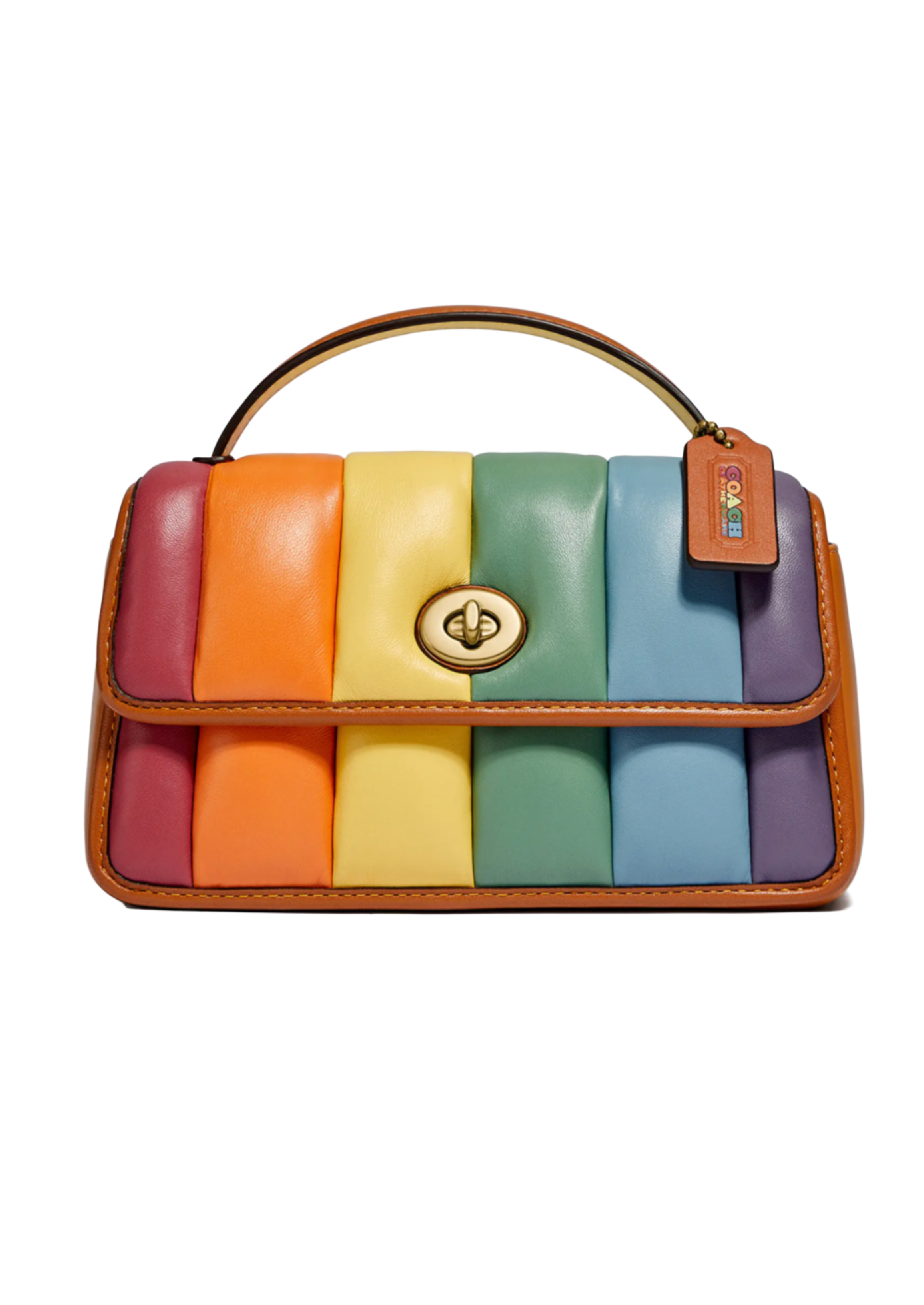 rainbow coach bag