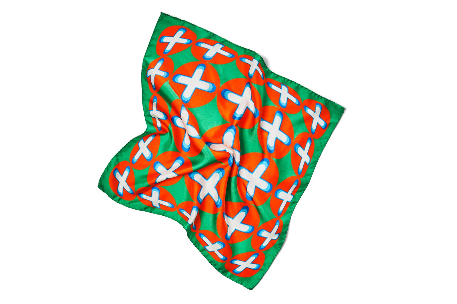 Image may contain Clothing Apparel Bandana Headband and Hat