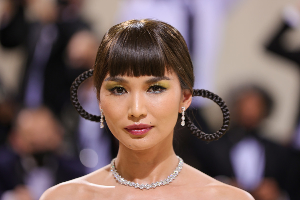 Chan at the 2021 Met Gala paying homage to Anna May Wong.