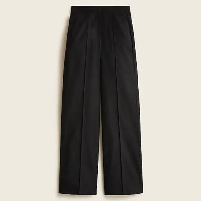 jcrew wide length tuxedo pant