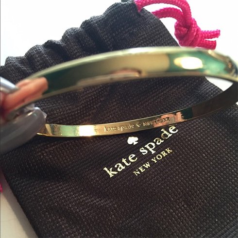 Kate Spade Heart Of Gold Idiom Bracelet
