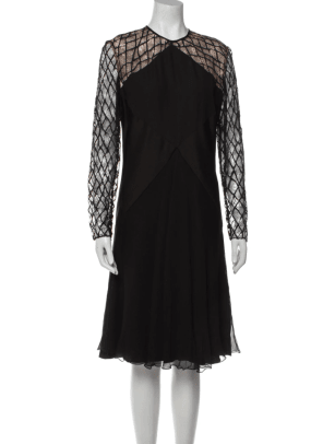 Bill Blass Vintage Knee Length Dress $795