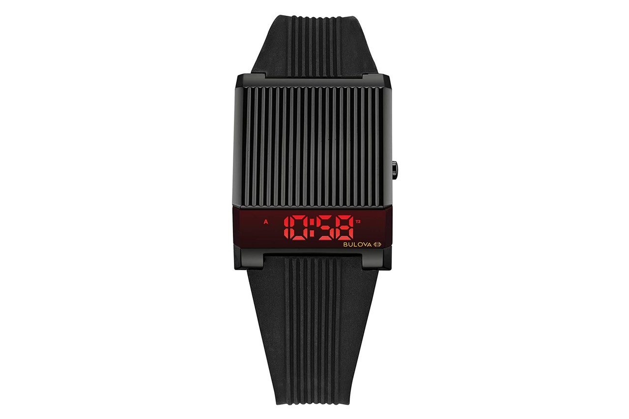 Image may contain: Digital Watch, and Wristwatch
