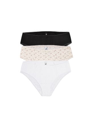 The Cozy Brief: 3-Pack Black, English Rose & White