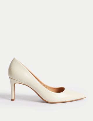 Stiletto Heel Pointed Court Shoes