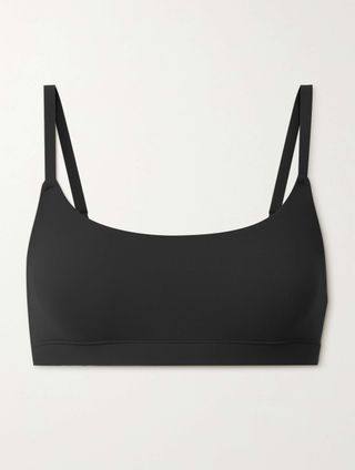 Fits Everybody Scoop Neck Bralette - Onyx